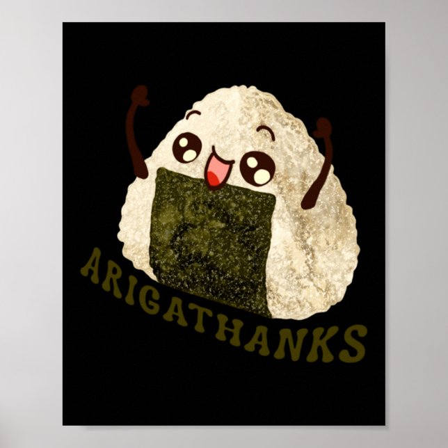 Arigathanks Poster (Front)