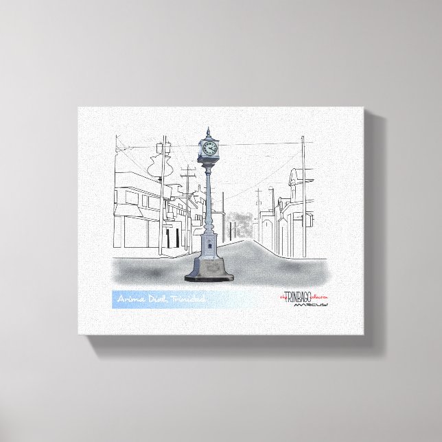 Arima Dial, Trinidad Canvas Print (Front)
