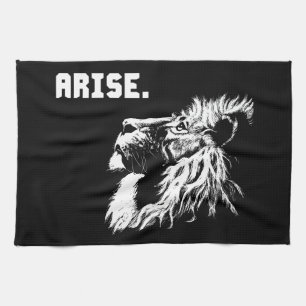 ARISE - Lion Motivational Kitchen Towel