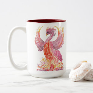 Arise Phoenix Two-Tone Coffee Mug