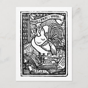 Arise Pray Work Postcard