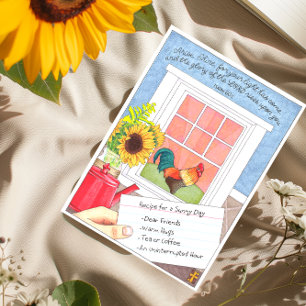 Arise, Shine Inspirational Postcard