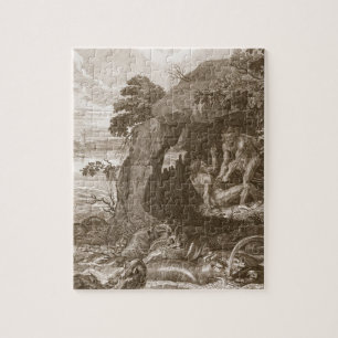 Aristeus Compels Proteus to Reveal his Oracles, 17 Jigsaw Puzzle