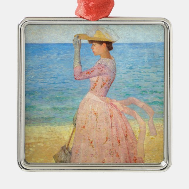 Aristide Maillol - Woman with a Parasol Metal Ornament (Front)