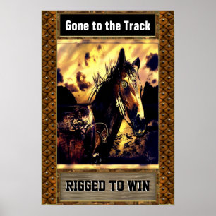 Aristides Cyborg Horse Personnalisable Poster