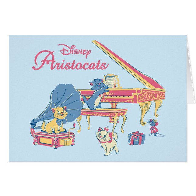 Aristocats au piano (Devant horizontal)