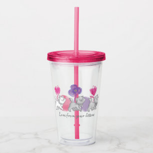 Aristocats   Love From Your Kittens Acrylic Tumbler