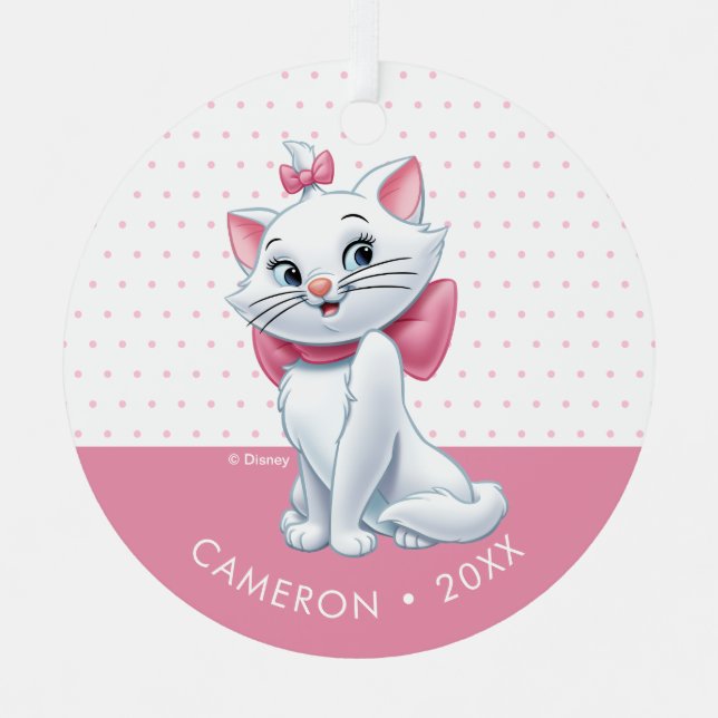 Aristocats | Marie Little Dreamer Metal Ornament (Front)