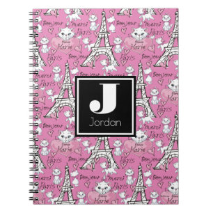 Aristocats   Marie Paris Pattern Notebook