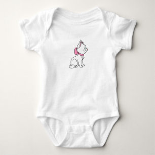 Aristocats' Marie sitting Disney Baby Bodysuit