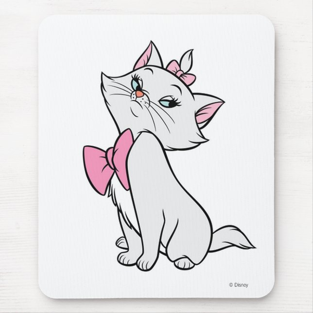 Aristocats Marie sitting with attitude Disney Mouse Pad (Front)