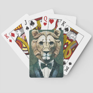 Aristocrat Lion Playing Cards