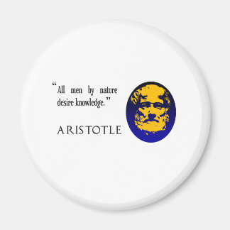 Aristote sur la connaissance. Aimant philosophique