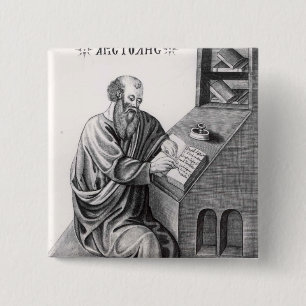 Aristotle 2 Inch Square Button