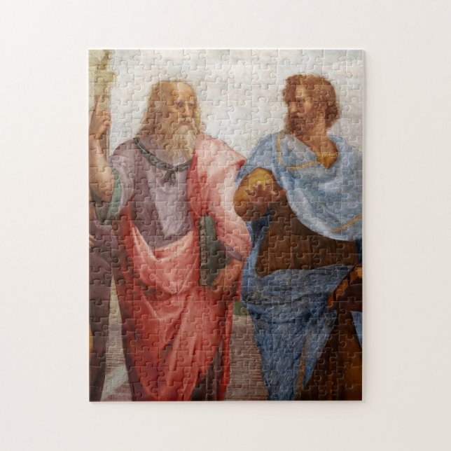 Aristotle and Plato by Raphael Jigsaw Puzzle (Vertical)