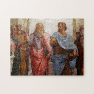 Aristotle and Plato by Raphael Jigsaw Puzzle