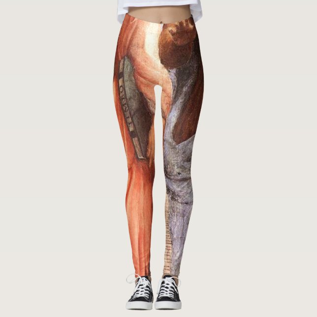 Aristotle And Plato Leggings (Front)