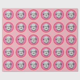 Aristotle Greek Philosopher Wrapping Paper
