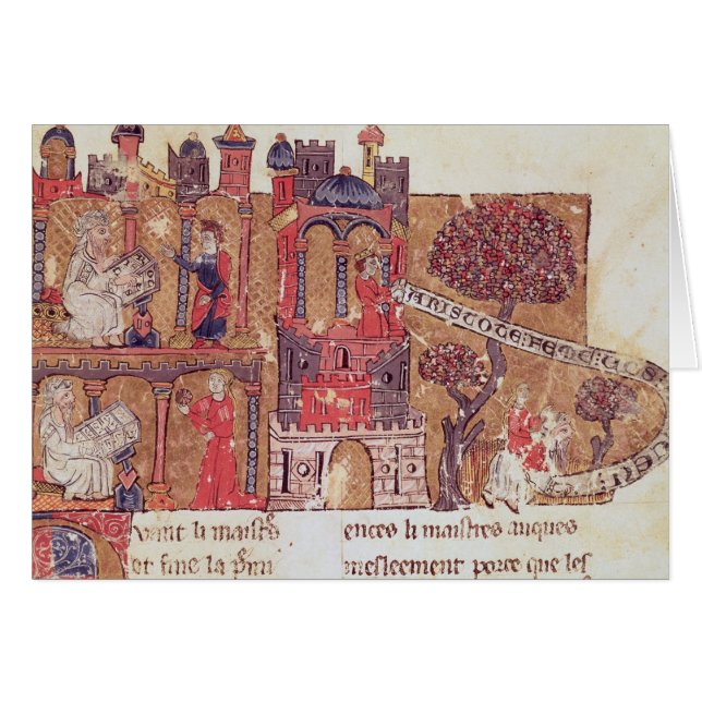Aristotle instructs Alexander the Great in (Front Horizontal)