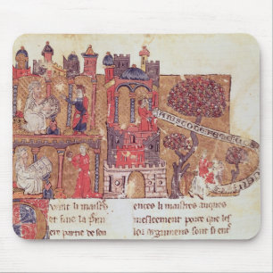 Aristotle instructs Alexander the Great in Mouse Pad