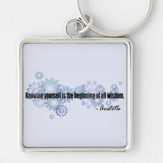 Aristotle Keychain (Front)