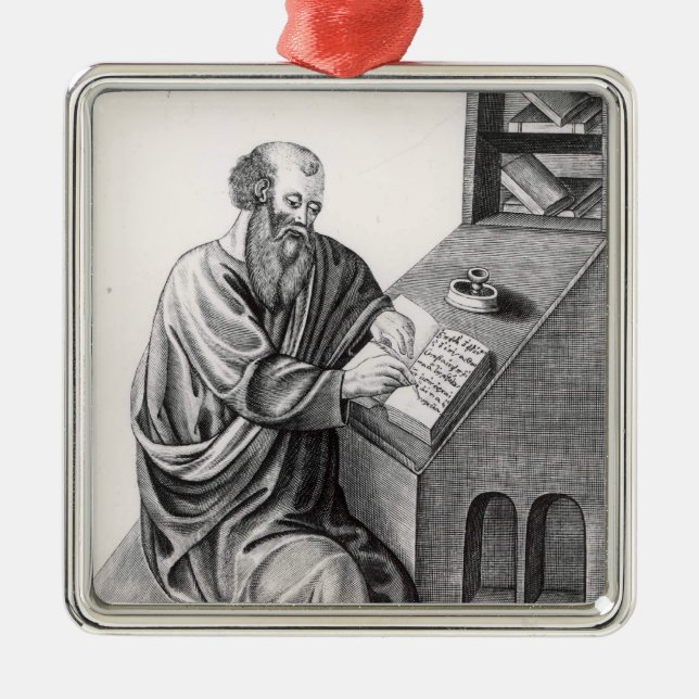 Aristotle Metal Ornament (Front)