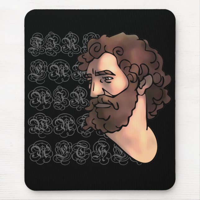 Aristotle Mouse Pad (Front)