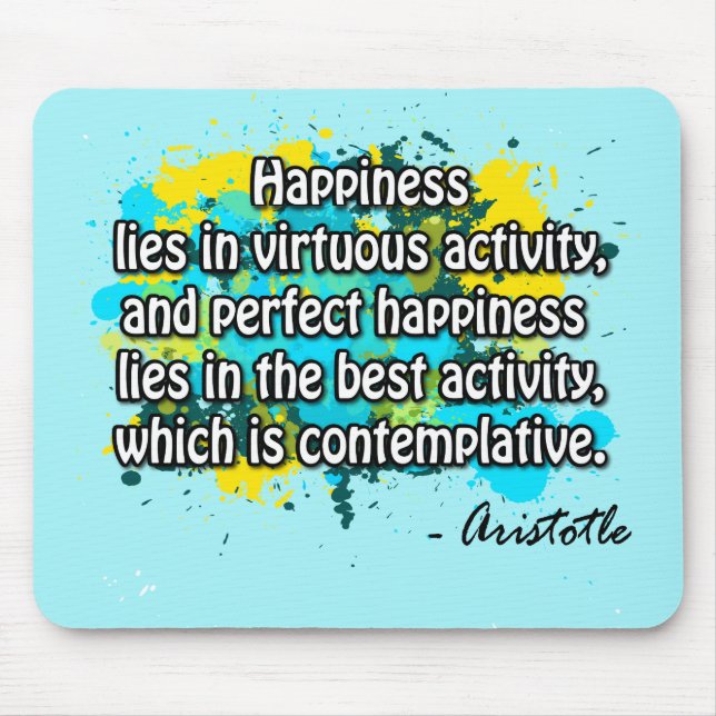 Aristotle Mouse Pad (Front)