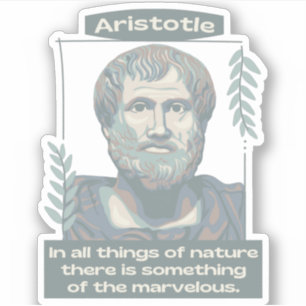 Aristotle Portrait And Quote