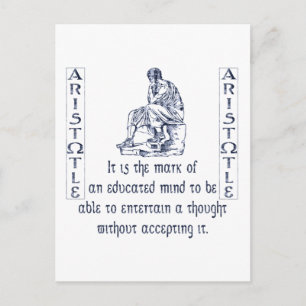 Aristotle Postcard