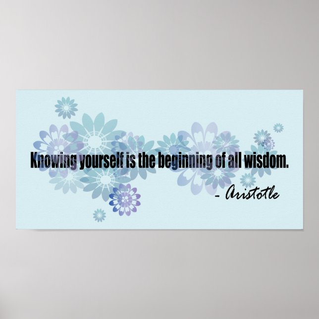 Aristotle Poster (Front)