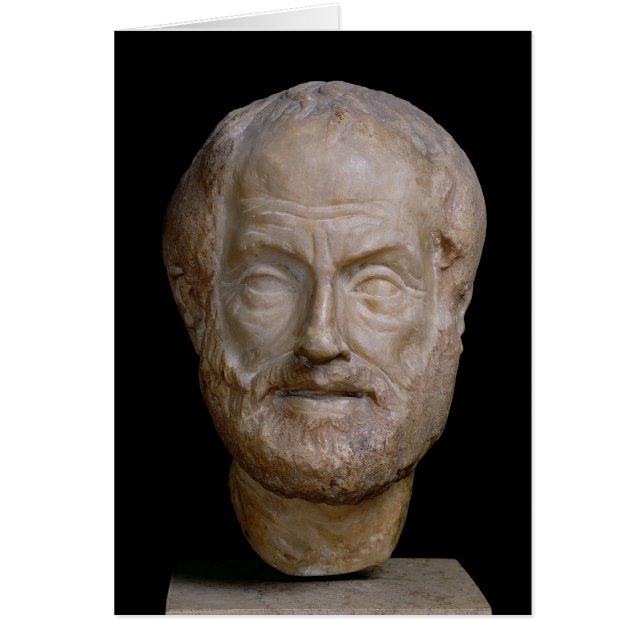 Aristotle  Roman copy of a Greek original (Front)