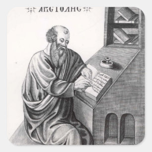 Aristotle Square Sticker