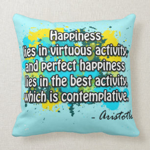 Aristotle Throw Pillow