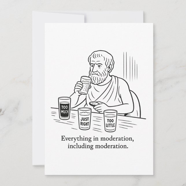 Aristotle's Guide to Moderation (Front)