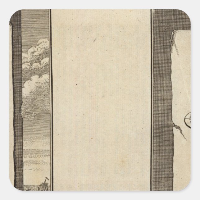 Aritfical Sphere Square Sticker (Front)
