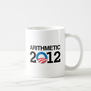 ARITHMETIC WITH OBAMA -.png Coffee Mug