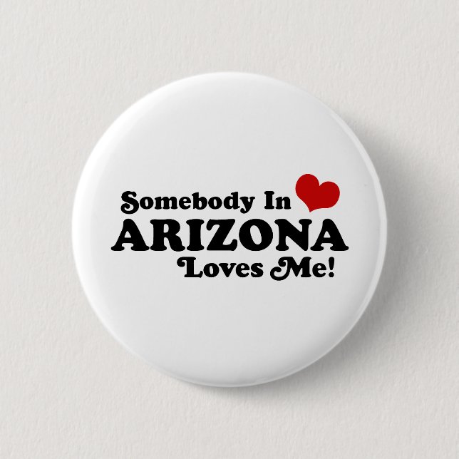 Arizona 2 Inch Round Button (Front)