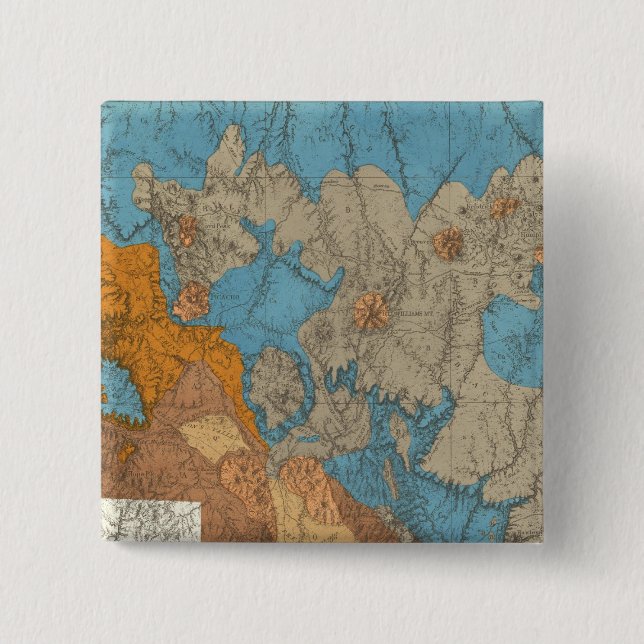 Arizona 5 2 inch square button (Front)