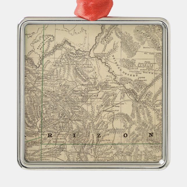 Arizona 7 metal ornament (Front)
