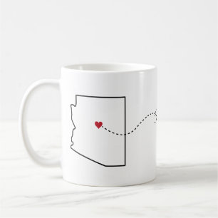 Arizona à New York - Heart2Heart Coffee Mug