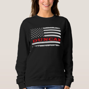 Arizona American Flag Duncan USA Patriotic Souveni Sweatshirt