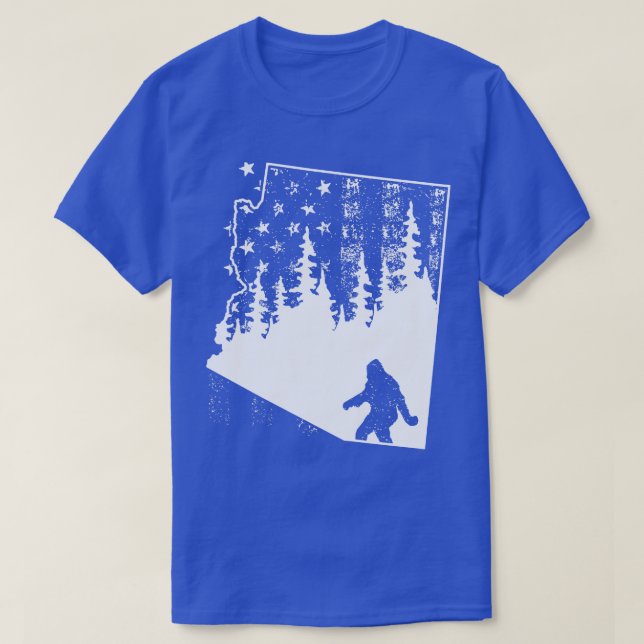 Arizona American Flag T-Shirt (Design Front)