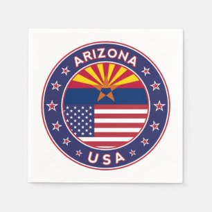 Arizona, Arizona t-shirt, Arizona poster, sticker Napkin