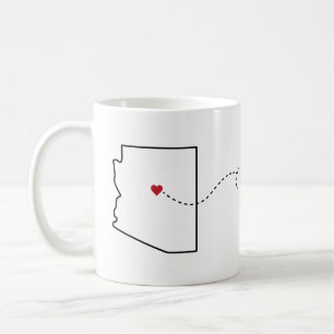 Arizona au Colorado - Heart2Heart Coffee Mug
