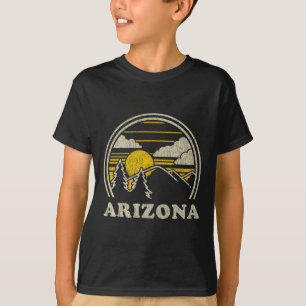 Arizona Az T Shirt Vintage Hiking Mountains Tee