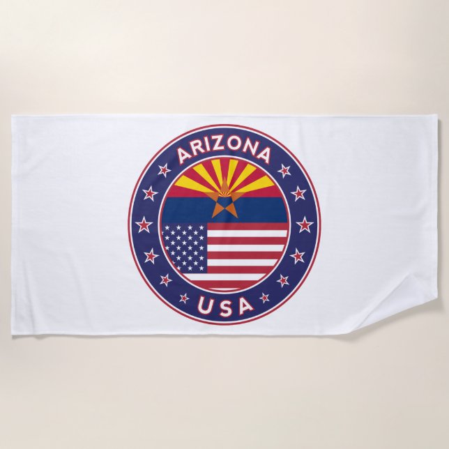 Arizona Beach Towel (Front)