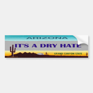 arizona... bumper sticker
