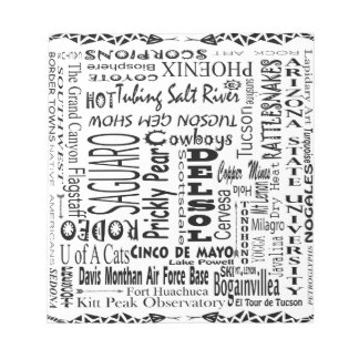 Arizona Buzz Words Notepad