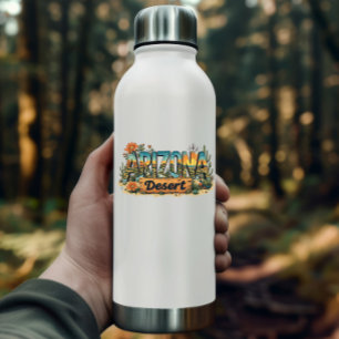 Arizona Cactus Desert Sticker   Southwest Decal